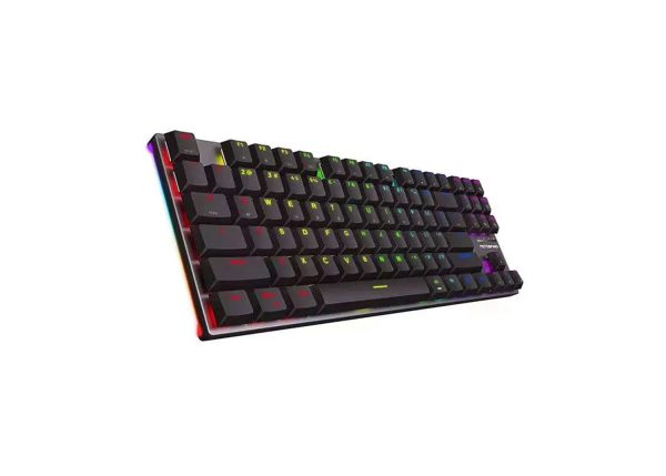 Porodo Gaming TKL Mechanical Keyboard PDX222-BK (Red Switch, White)