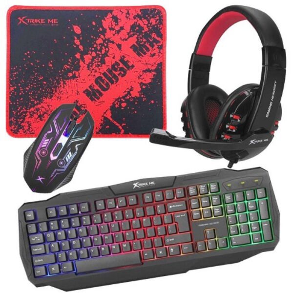 ⁦Xtrike Me Combo Gaming Starter Kit (CM-406, 4-in-1)⁩ - الصورة ⁦3⁩