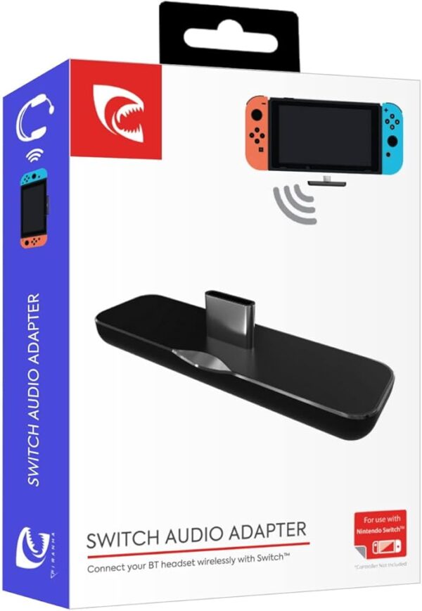 Piranha Nintendo Switch Bluetooth Audio Adapter