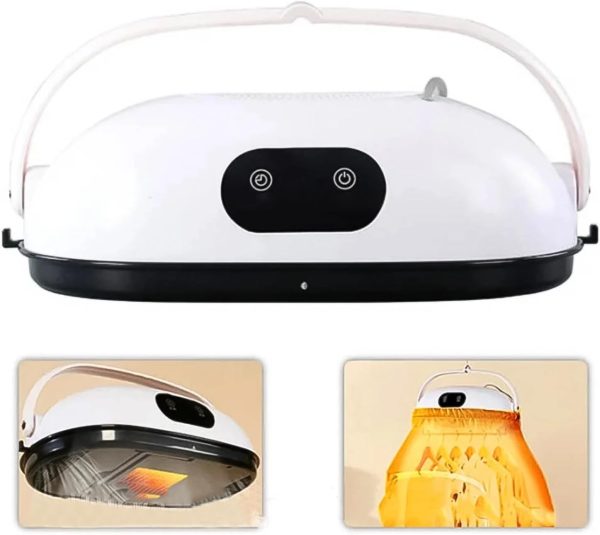 Portable Clothes Dryer with Cover - Image 2