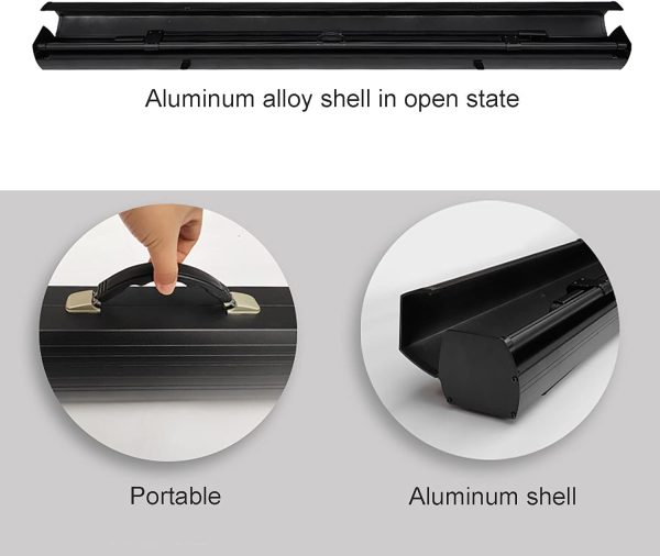 Portable Indoor/Outdoor Projector Screen 100 inch 16:9 - Image 2