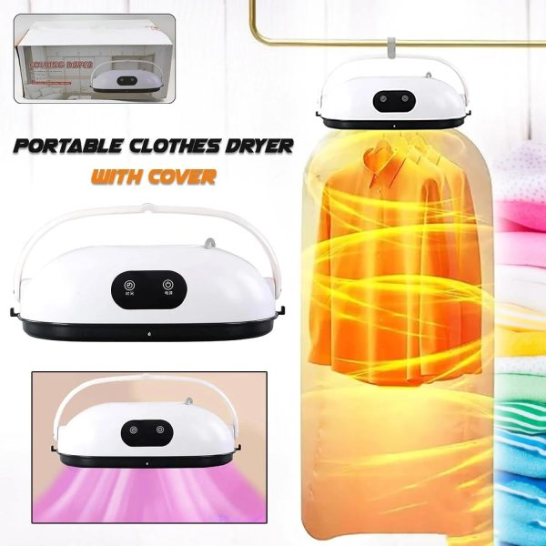 Portable Clothes Dryer with Cover