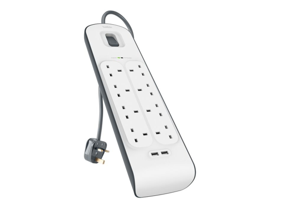 Belkin Power Socket (8-Outlet, 2.4Amp USB)