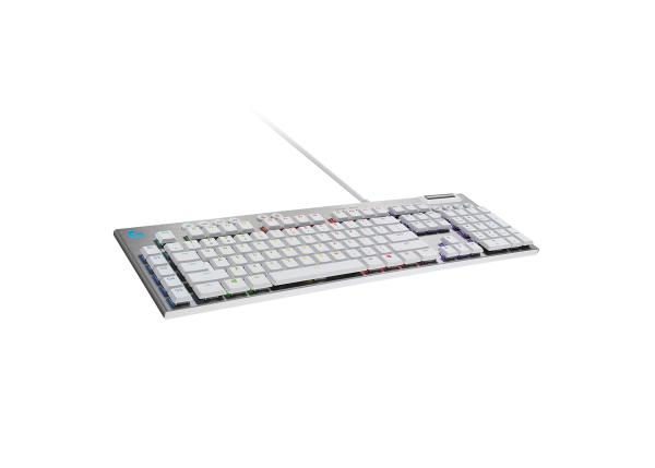 Logitech G815 LIGHTSYNC RGB Mechanical Gaming Keyboard (White)(Opened box)